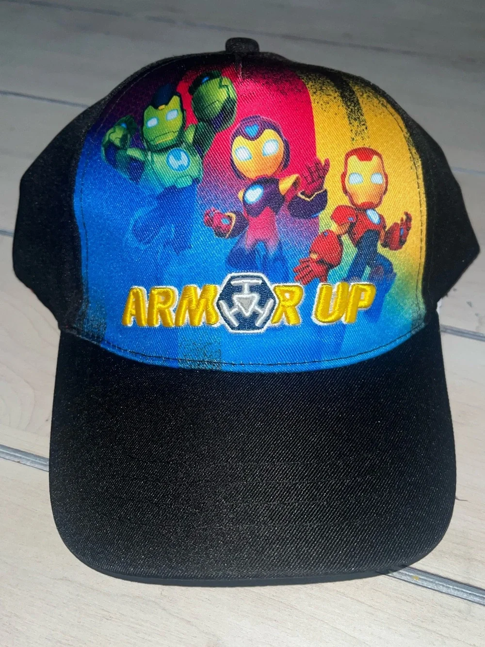 Marvel Iron Man & His Awesome Friends Armour Up Kids SnapBack Cap